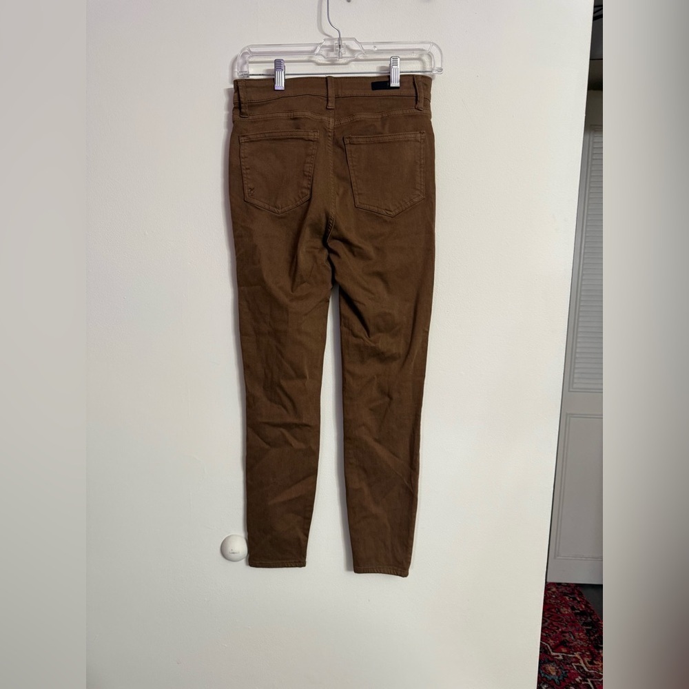 Kut From The Kloth Brown High Rise Ankle Skinny Jeans 0 - Picture 7 of 7